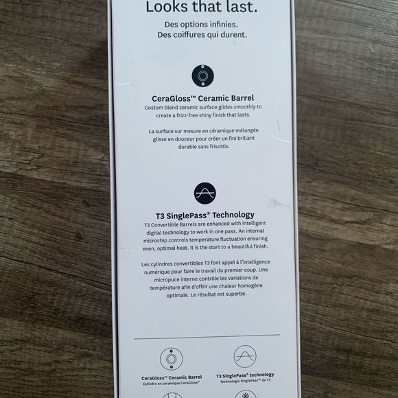 🤩2 for $70🤩 NWT T3 Tousled Waves Barrel Wand attachment - Picture 2 of 4